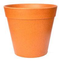 Кашпо Fibrics Bamboo Straight Terra, D35xH31см