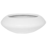 Кашпо Fiberstone Matt white tara