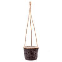 Подвесное кашпо Indoor Pottery Hanger Igmar Grey (per 6 pcs.), D17хH14см