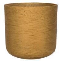 Кашпо Rough Charlie XL Metallic Gold, D32xH31см