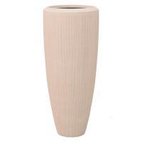 Кашпо Polystone Plain Partner Natural (with liner), D37хH90см