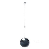 Кашпо B. For Soft Air Anthracite, D18хH16см