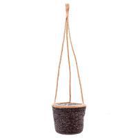 Подвесное кашпо Indoor Pottery Hanger Igmar Grey (per 6 pcs.), D19хH17см