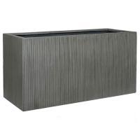 Кашпо Ridged Vertically Jort M Dark Grey, 100х40хН50см
