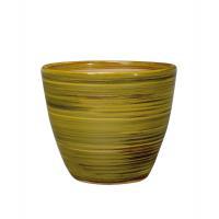 Кашпо Deroma Rainbow Vaso 42 giallo