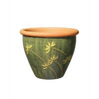 Кашпо Deroma Graminees Vaso 34 verde