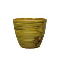 Кашпо Deroma Rainbow Vaso 34 giallo