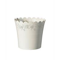 Кашпо Deroma Lace Vaso 23 white