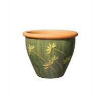 Кашпо Deroma Graminees Vaso 19 verde