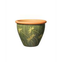 Кашпо Deroma Graminees Vaso 14 verde