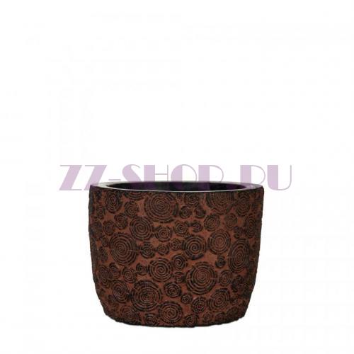 Кашпо Capi Nature Egg Planter Wood Rust