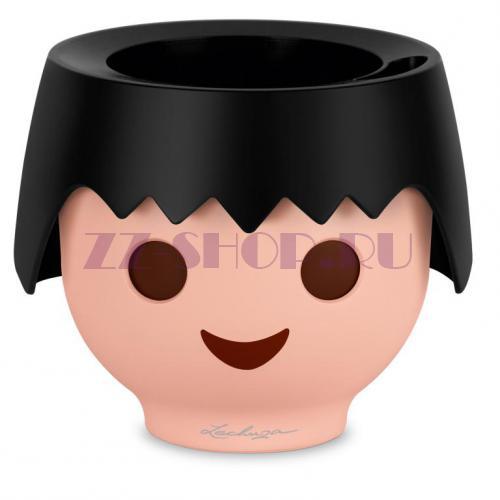 Детское кашпо LECHUZA OJO Raven Black