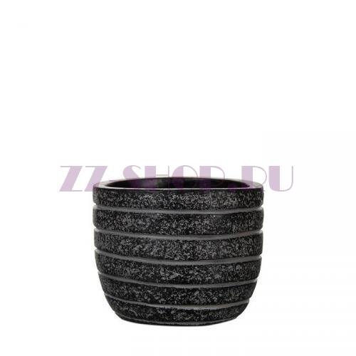 Кашпо Capi Nature Egg Planter Row Black