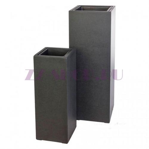 Кашпо Nobilis Marco Natural Smooth Column Конкрит