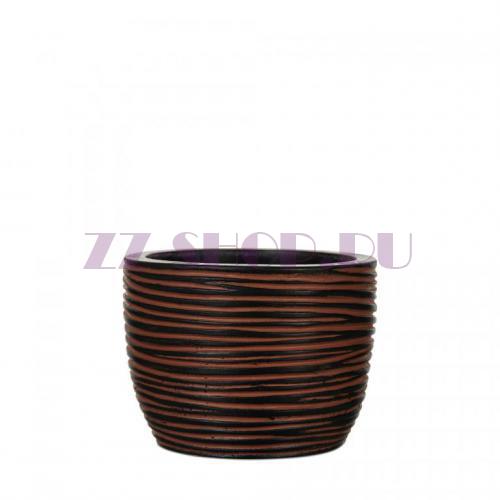 Кашпо Capi Nature Egg Planter Rib Rust