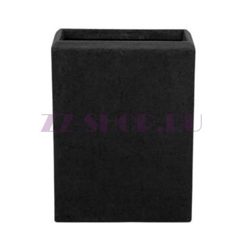 Кашпо Nieuwkoop Polystone Rectangle, цвет дымчатый
