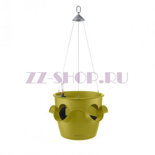 Подвесное кашпо LECHUZA CASCADINO Color Фисташковый