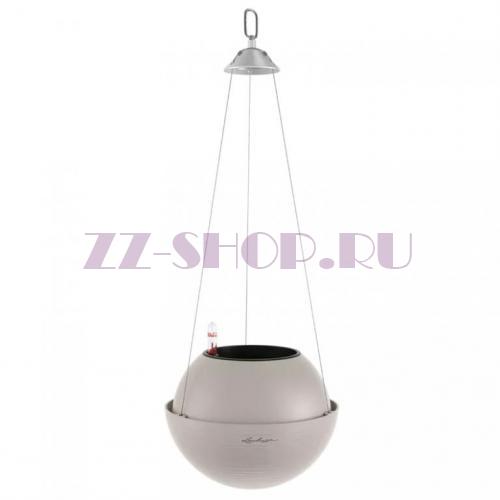 Подвесное кашпо LECHUZA BOLA Color Песочно-коричневый