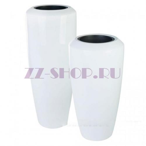 Кашпо Nobilis Marco Pmlac-White Vase Полистоун