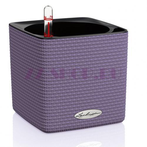 Кашпо LECHUZA CUBE Color Лаванда