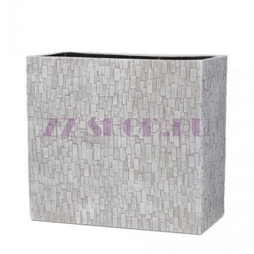 Кашпо Capi Nature Planter Rectangle High Stone Ivory