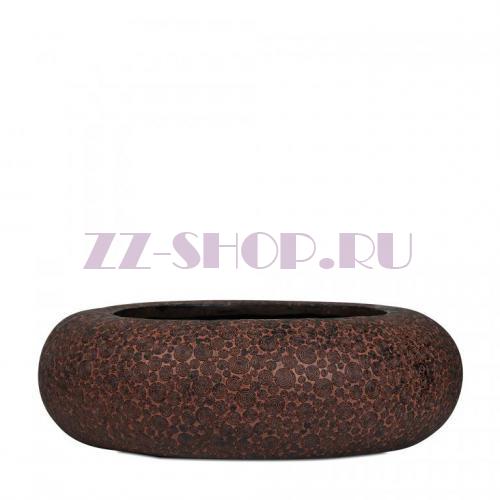 Кашпо Capi Nature Bowl Round Wood Rust