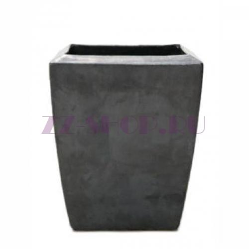 Кашпо Nieuwkoop De Luxe Kubis Anthracite