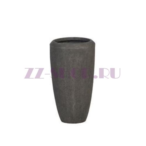 Кашпо Nieuwkoop Polystone Partner, цвет дымчатый