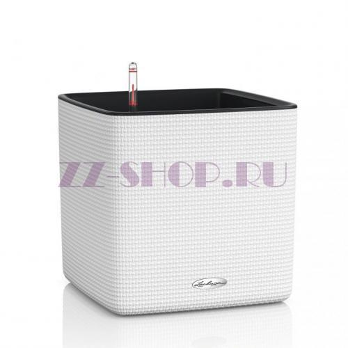 Кашпо LECHUZA CUBE LS Color 35 Белый