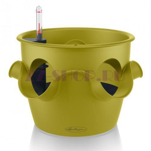 Кашпо LECHUZA CASCADINO Color 1 ярус Фисташковый