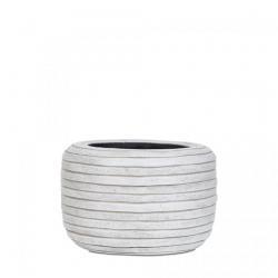 Кашпо Capi Nature Pot Round Row Ivory