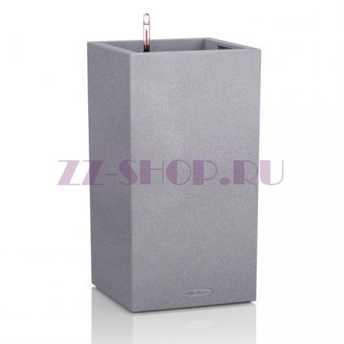 Кашпо LECHUZA CANTO TOWER Stone Серый камень