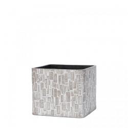 Кашпо-Куб Capi Nature Planter Square Stone Ivory