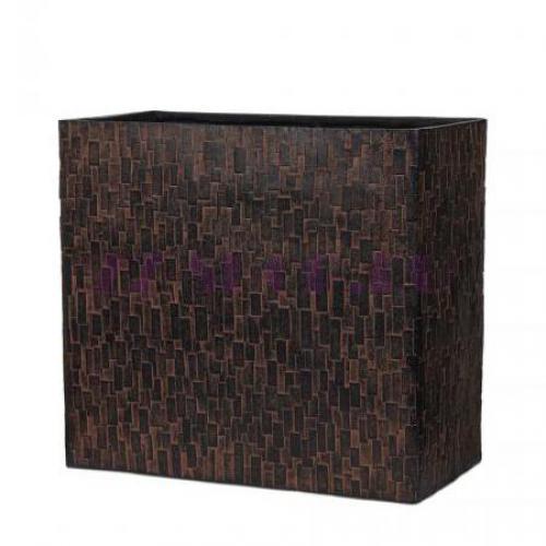 Кашпо Capi Nature Planter Rectangle High Stone Rust