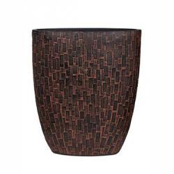 Кашпо Capi Nature Oval Planter Stone Rust