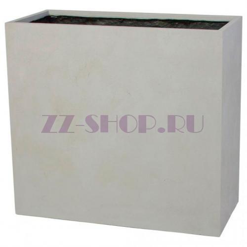 Кашпо Nobilis Marco Pmc-Gray Rectangle Полистоун